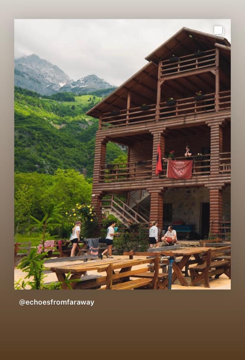 Bujtina Dreni Hotel Theth Exterior photo