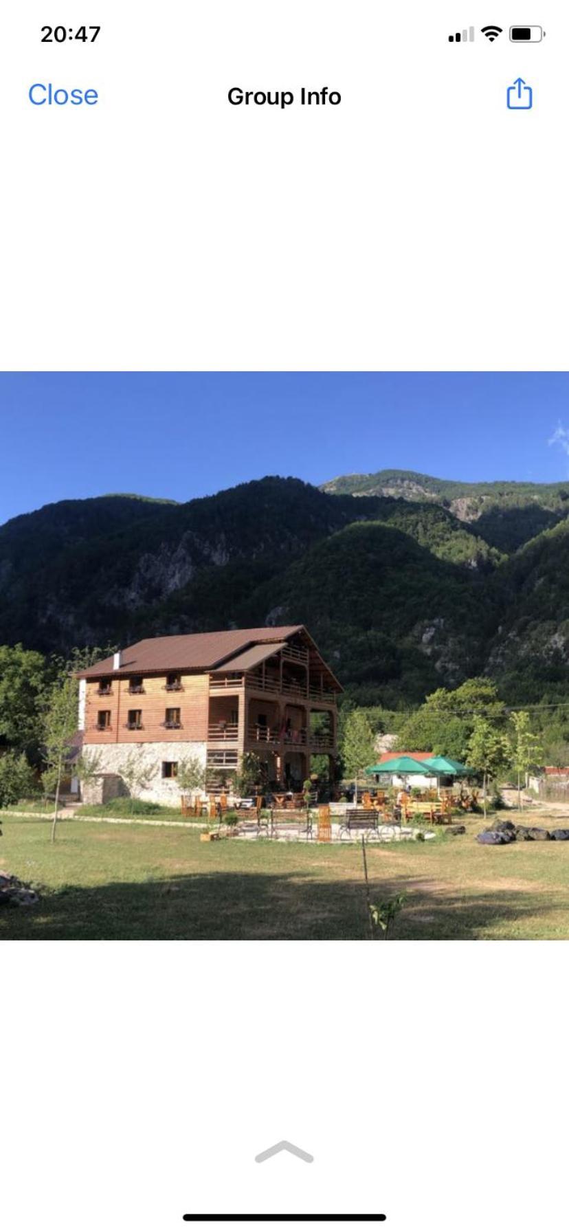 Bujtina Dreni Hotel Theth Exterior photo